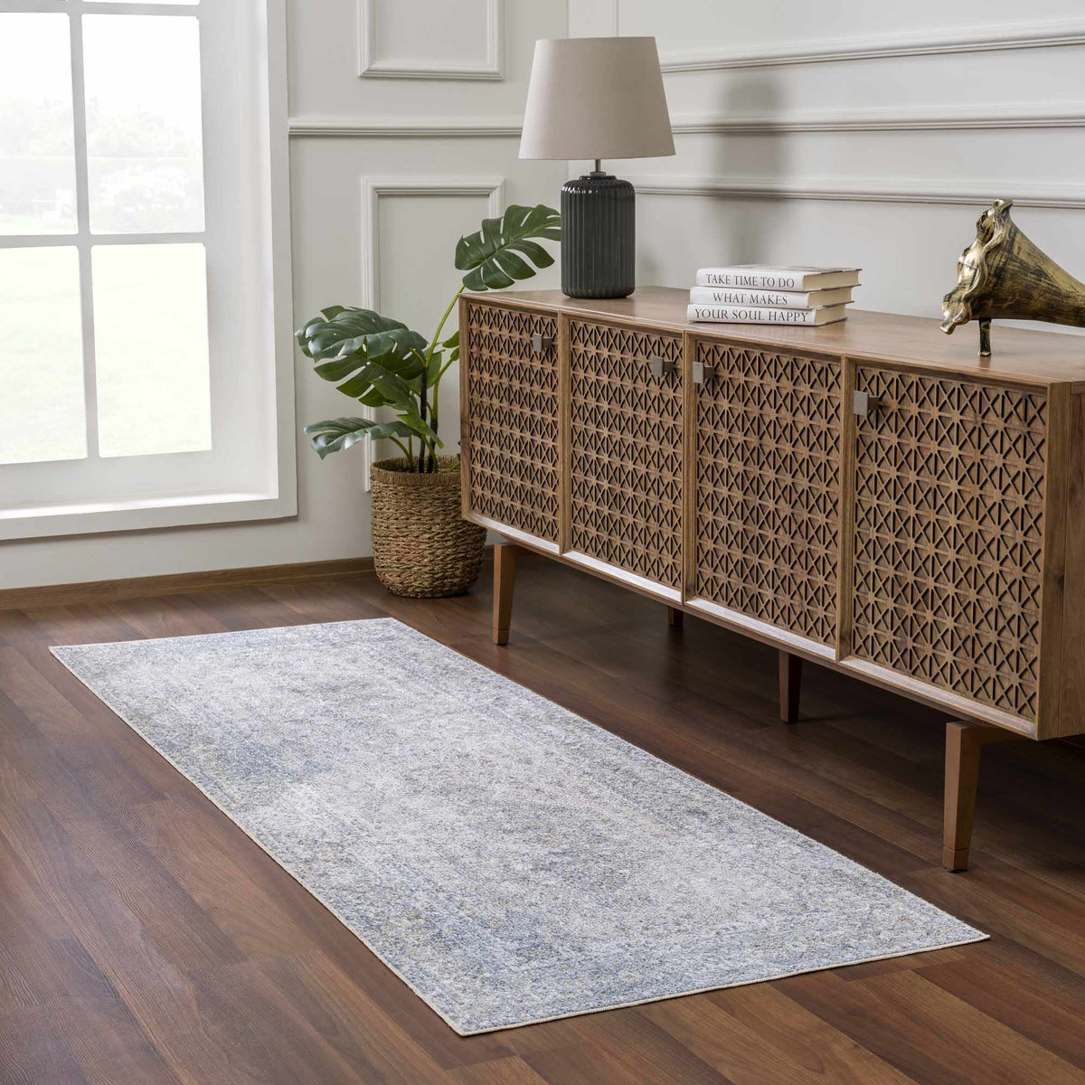 Boutique Rugs Gael Blue Boutique Washable Rug - Rugs