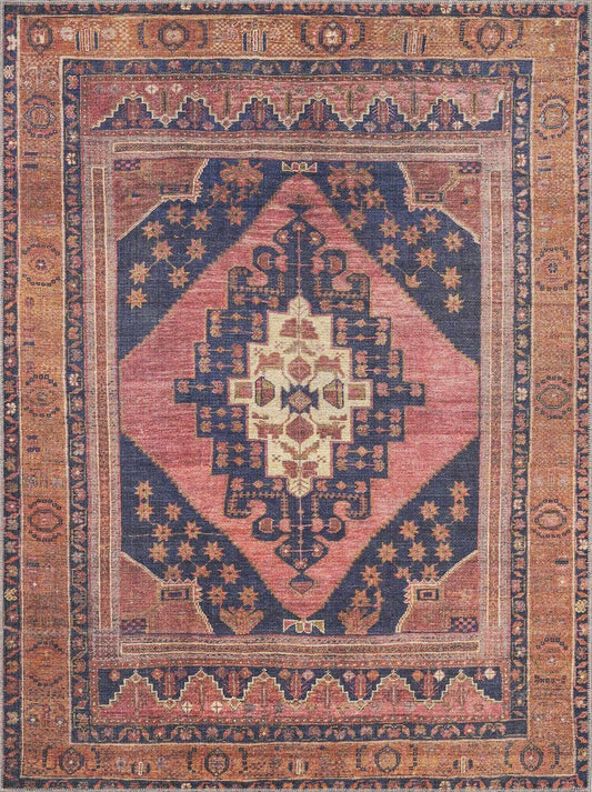 Boutique Rugs Malamote Vintage Flat Pile Washable Rug - Rugs