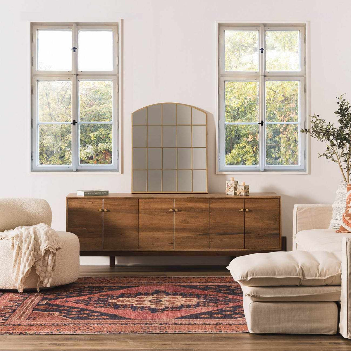 Boutique Rugs Malamote Vintage Flat Pile Washable Rug - Rugs