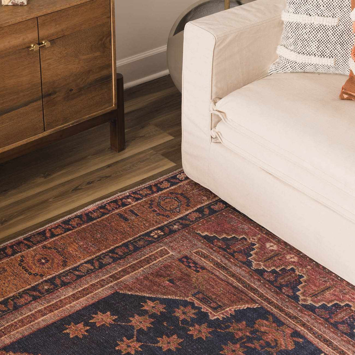 Boutique Rugs Malamote Vintage Flat Pile Washable Rug - Rugs