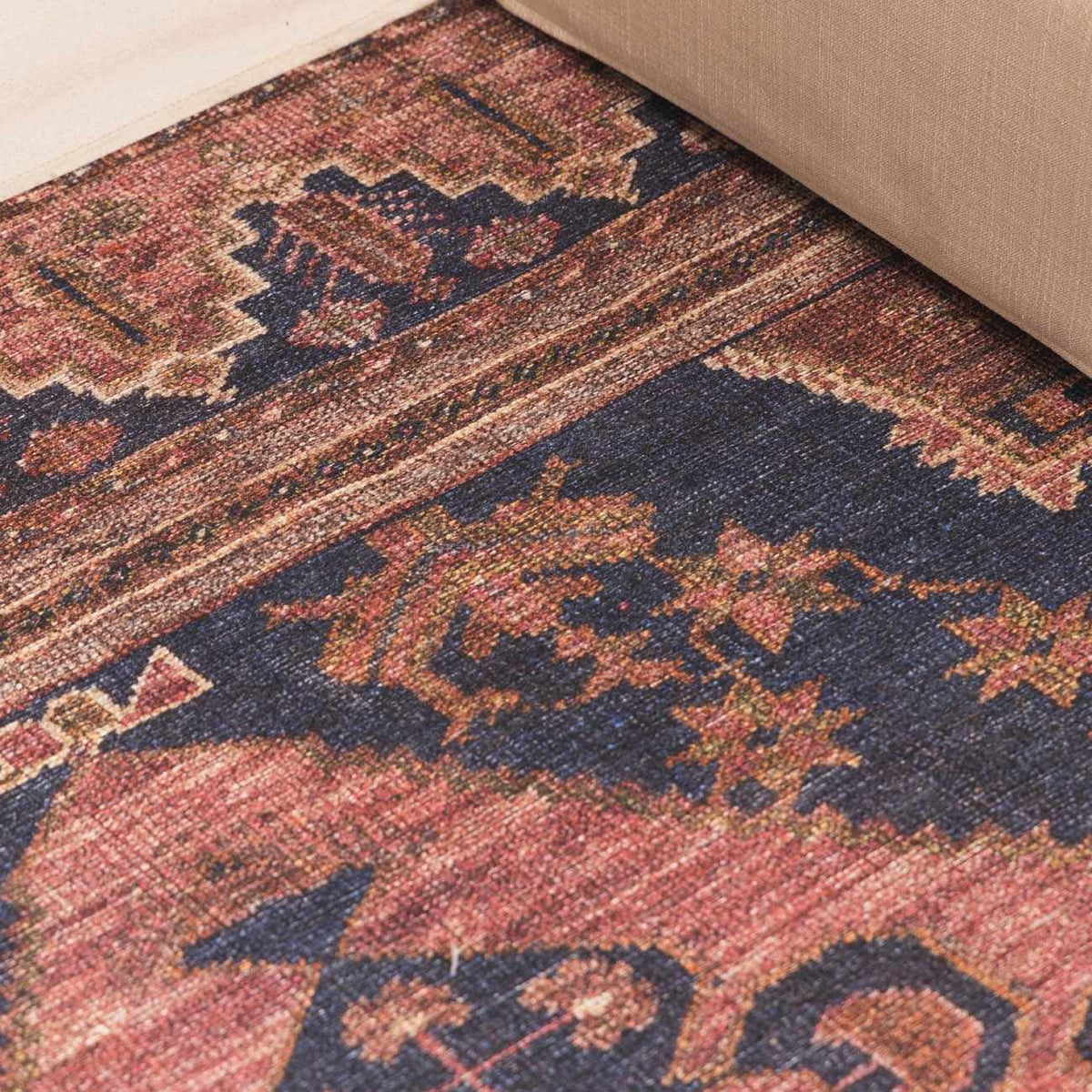 Boutique Rugs Malamote Vintage Flat Pile Washable Rug - Rugs