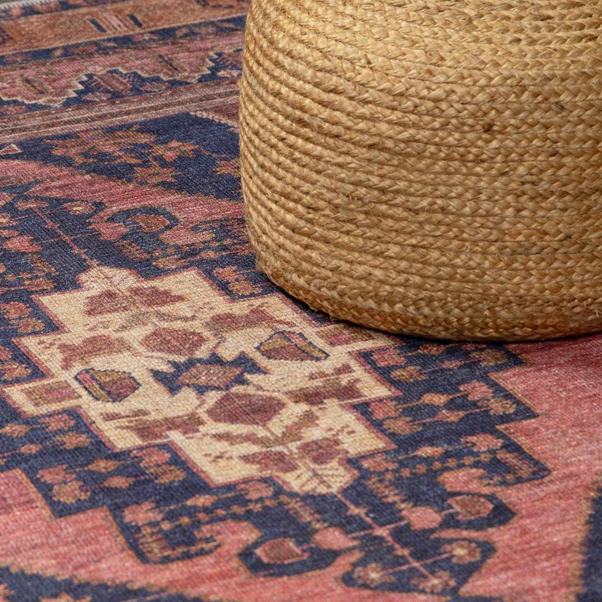Boutique Rugs Malamote Vintage Flat Pile Washable Rug - Rugs