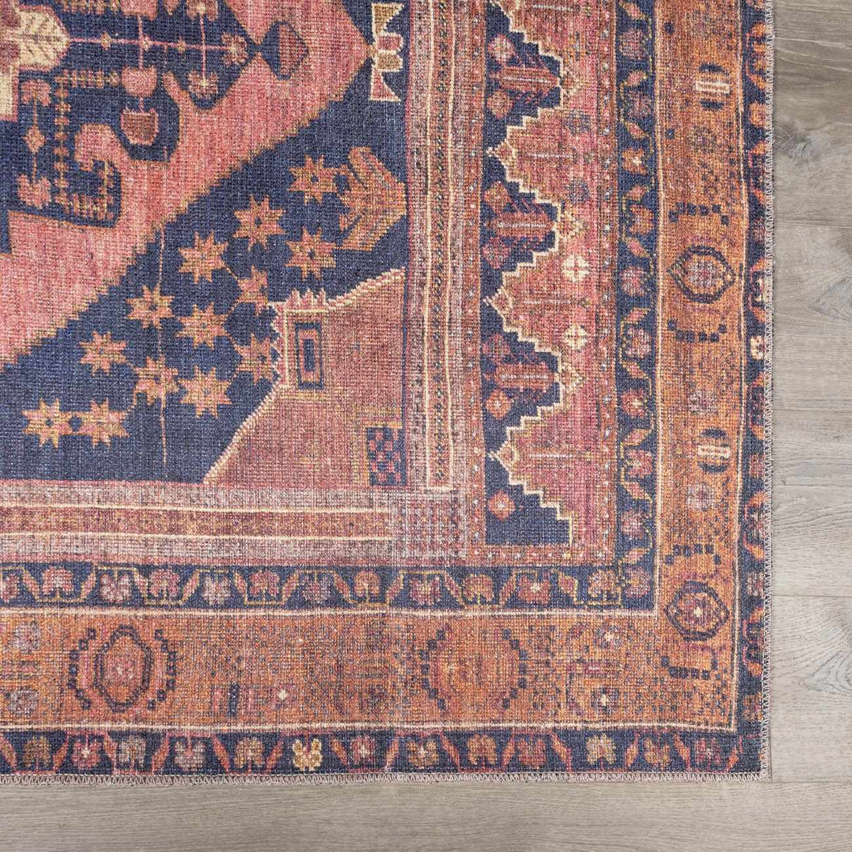 Boutique Rugs Malamote Vintage Flat Pile Washable Rug - Rugs