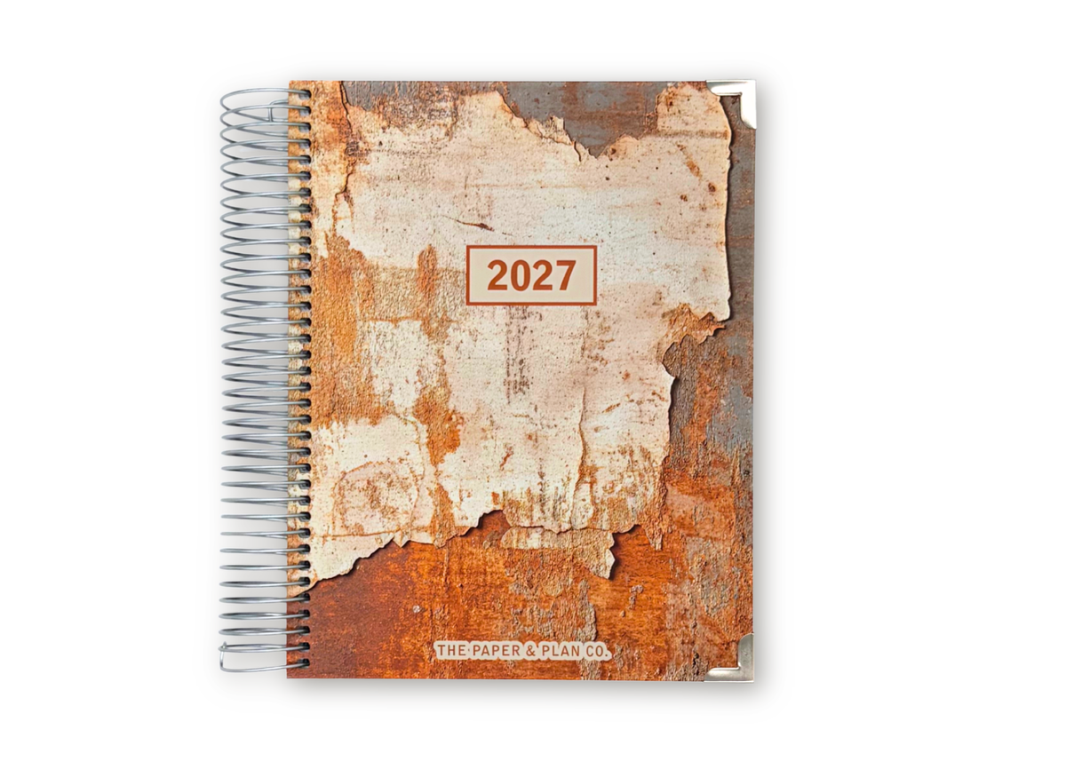 The Paper & Plan Co 2027 Metal Flake Daily Planner Premium Bundle - by The Paper & Plan Co (image 3 of 13) | Heavy Bass &
