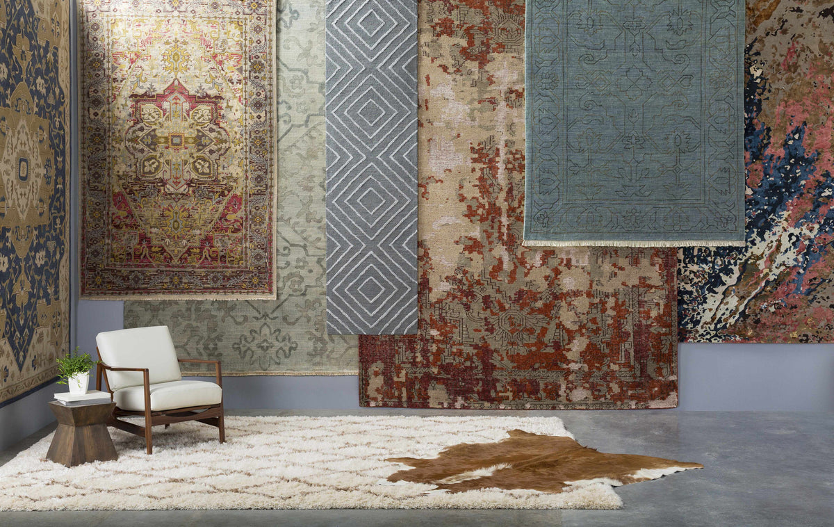 Boutique Rugs Broomfield 1145 Hand Tufted Blue Wool Rug - Rugs
