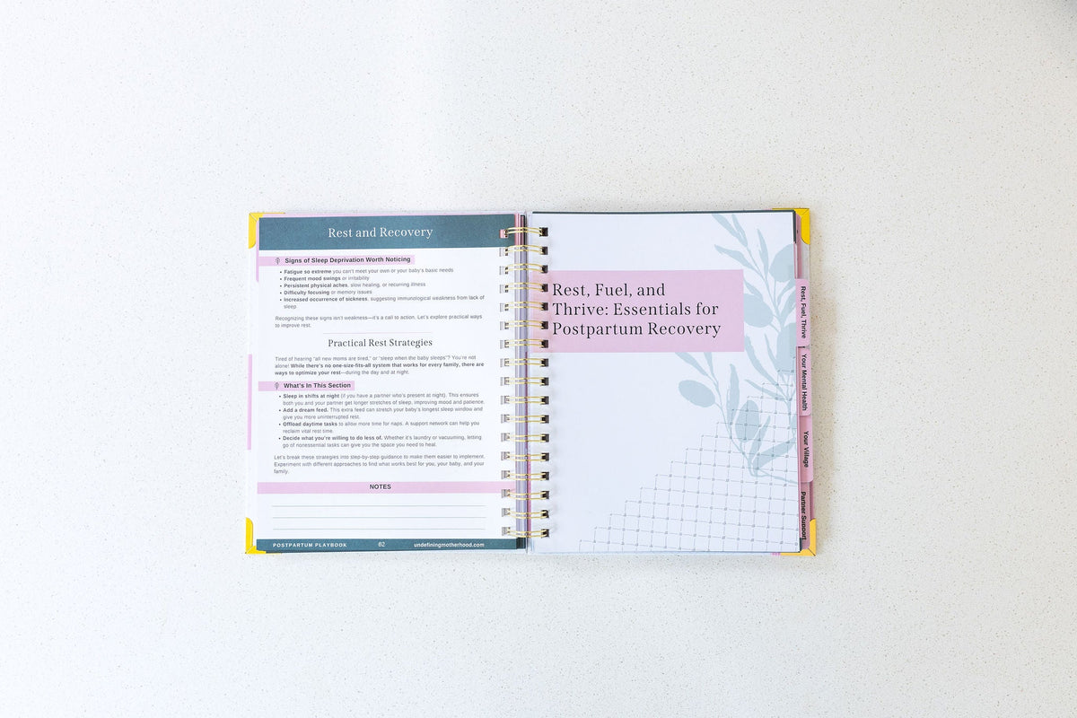 The Postpartum Playbook: Postpartum Planner & Guide