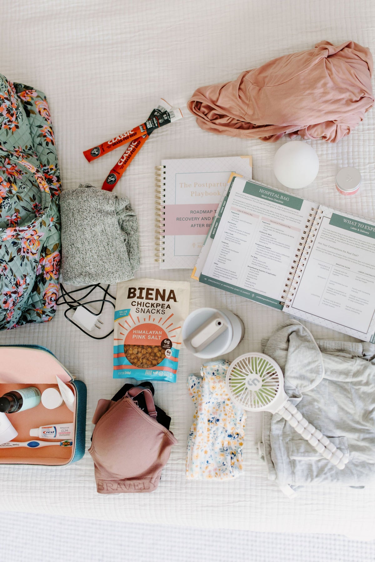 The Postpartum Playbook: Postpartum Planner & Guide