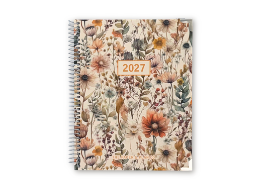 2027 Wildflower Weekly Planner