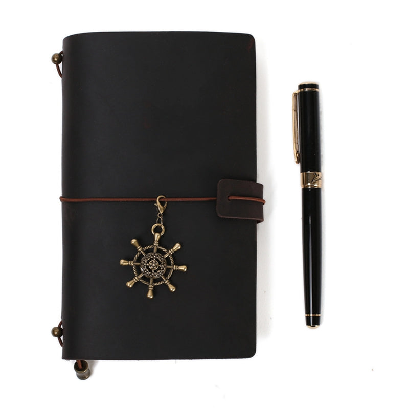 Handmade Leather Journal, Journals for Men, Leather Notebook, Rustic Leather Diary 00002