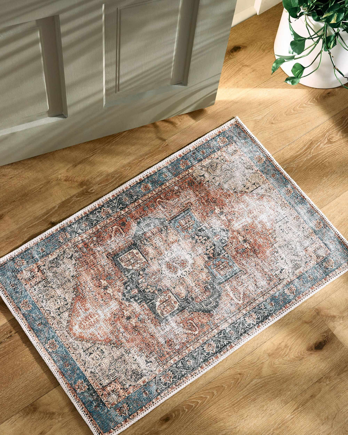 Boutique Rugs Rosman Distressed Washable Area Rug - Rugs