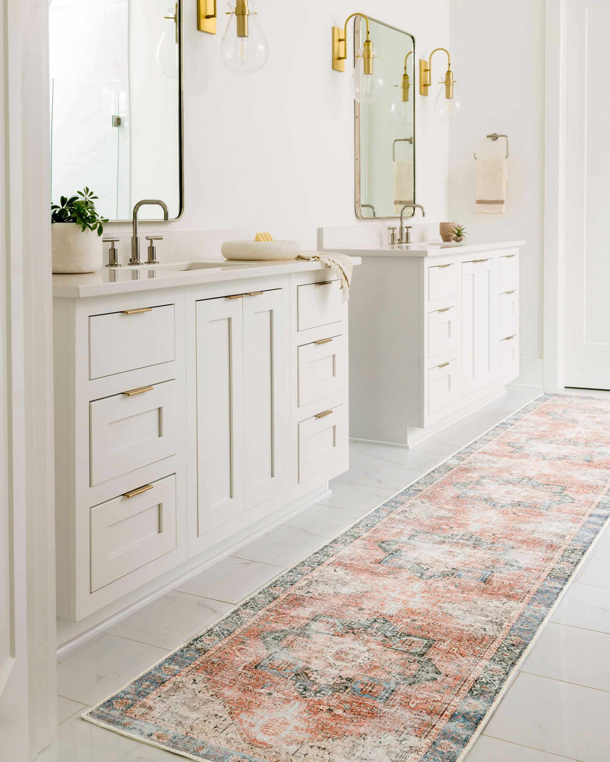 Boutique Rugs Rosman Distressed Washable Area Rug - Rugs