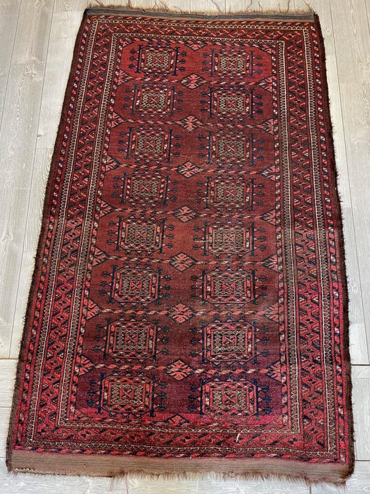 Rugistan Antique 1880’s Baluch Rug 4x7 Ft