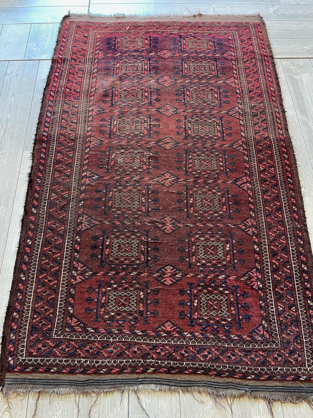 Rugistan Antique 1880’s Baluch Rug 4x7 Ft