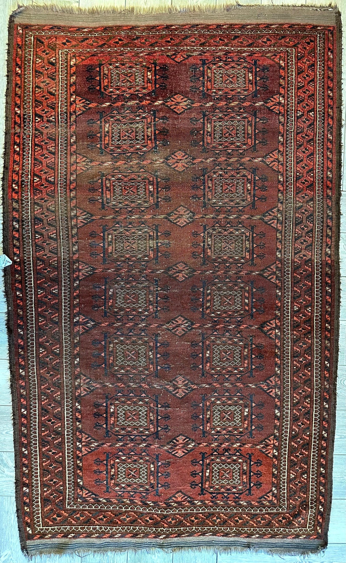Rugistan Antique 1880’s Baluch Rug 4x7 Ft