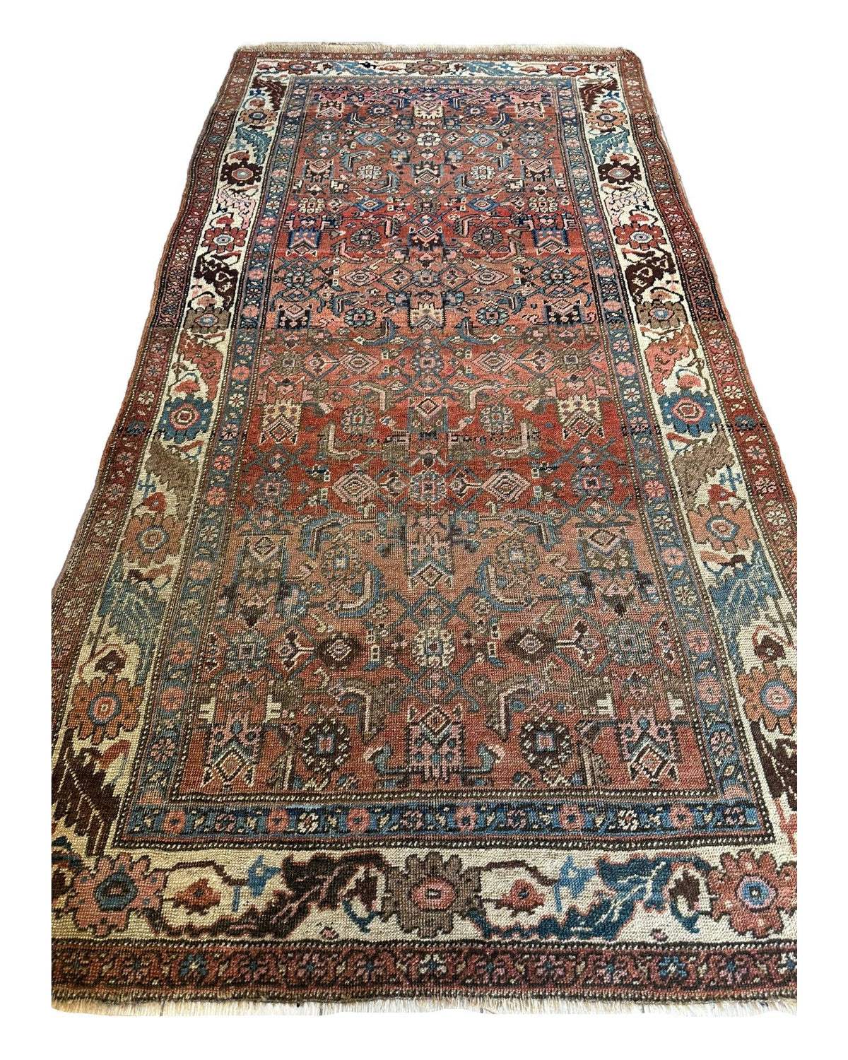 Rugistan Antique Late 19th Century Persian Kurdish Gholtogh Rug 4 x 7 - Antique Rug