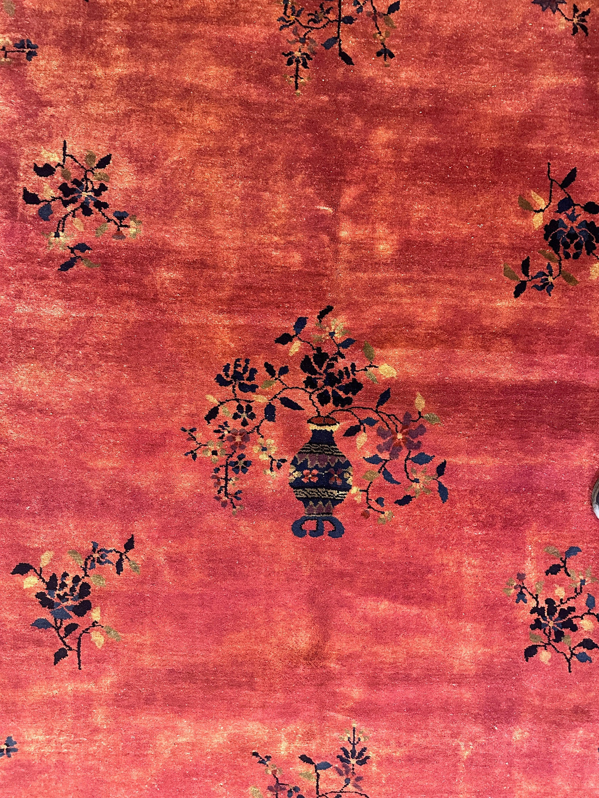 Rugistan Antique Nicholas Chinese Art Deco Rug - 8'2" X 9'9" - Area rug