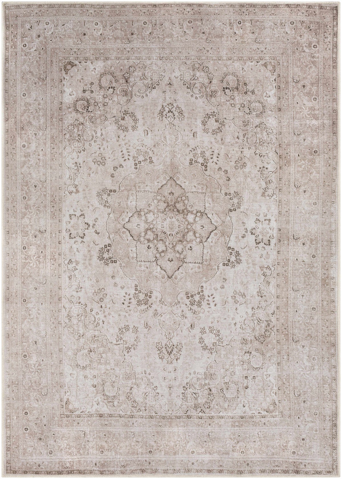 Boutique Rugs Bethany Vintage Flat Pile Washable Rug - Rugs