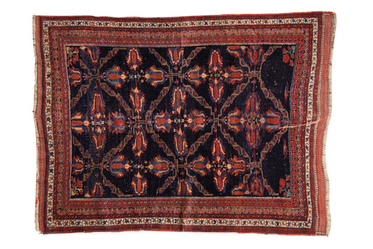 Old New House® 4x5.5 Antique Fine Afshar Rug - Sold