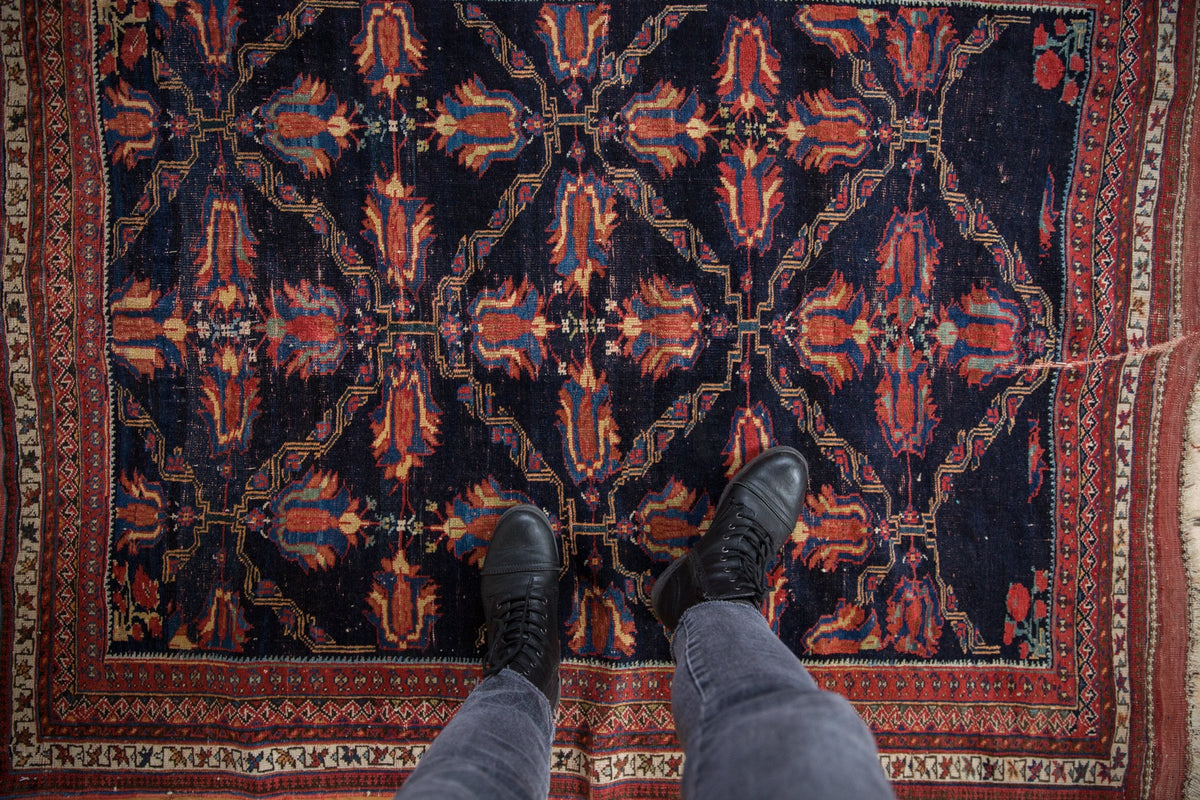 Old New House® 4x5.5 Antique Fine Afshar Rug - Sold