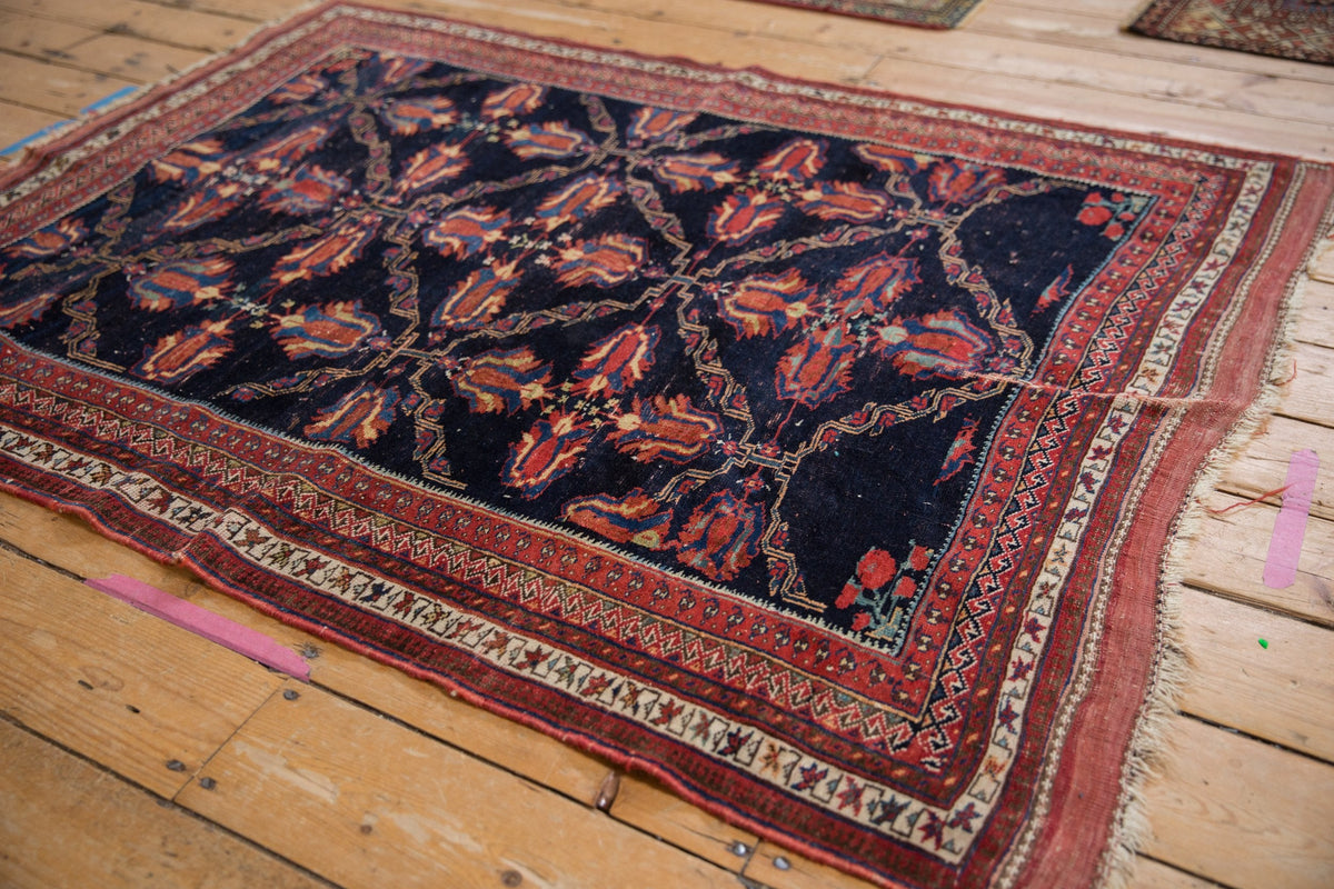 Old New House® 4x5.5 Antique Fine Afshar Rug - Sold