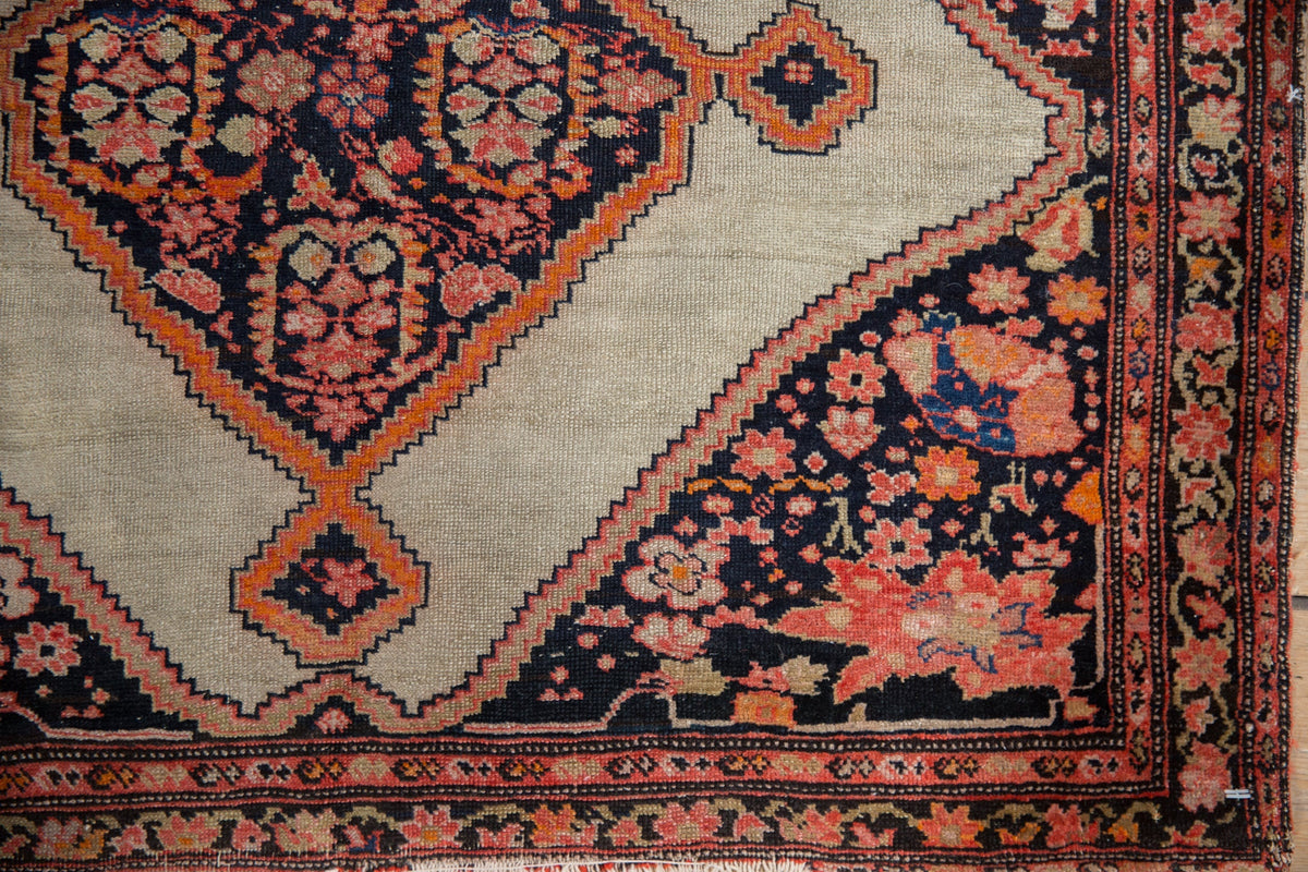 Old New House® 2.5x3 Antique Fine Malayer Square Rug - Rugs
