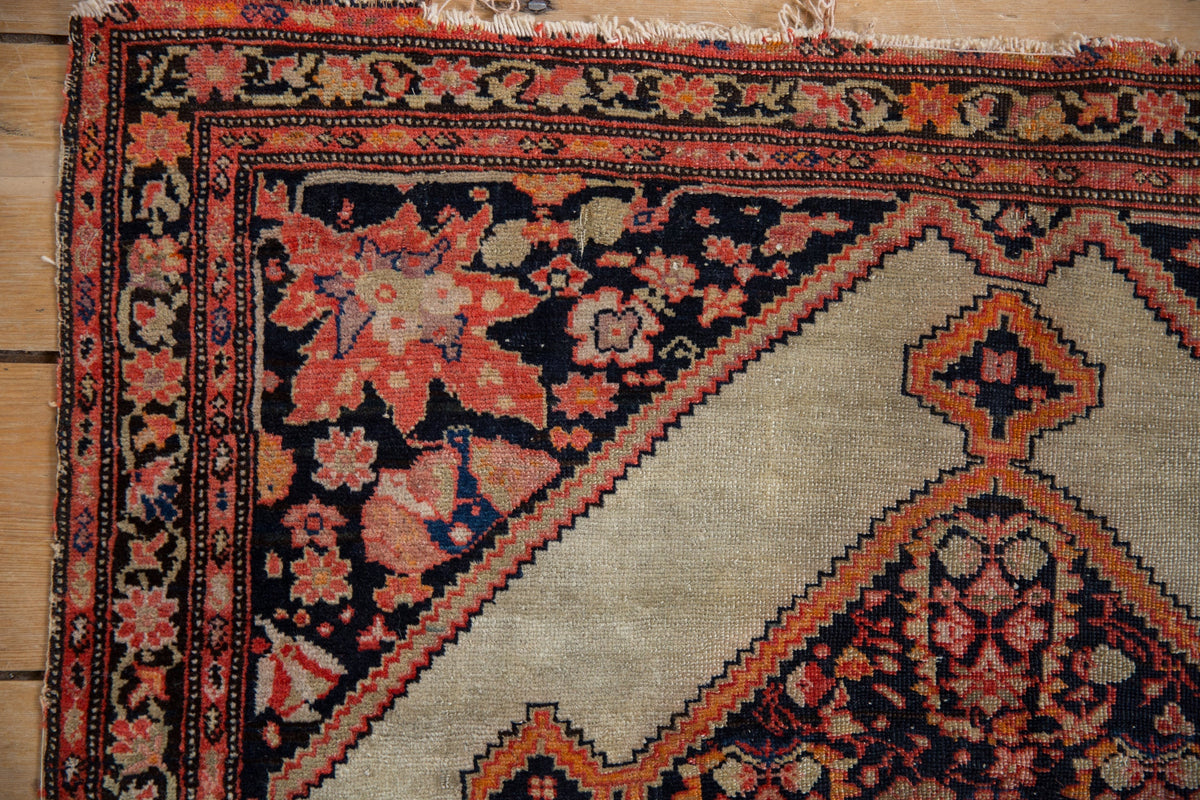 Old New House® 2.5x3 Antique Fine Malayer Square Rug - Rugs