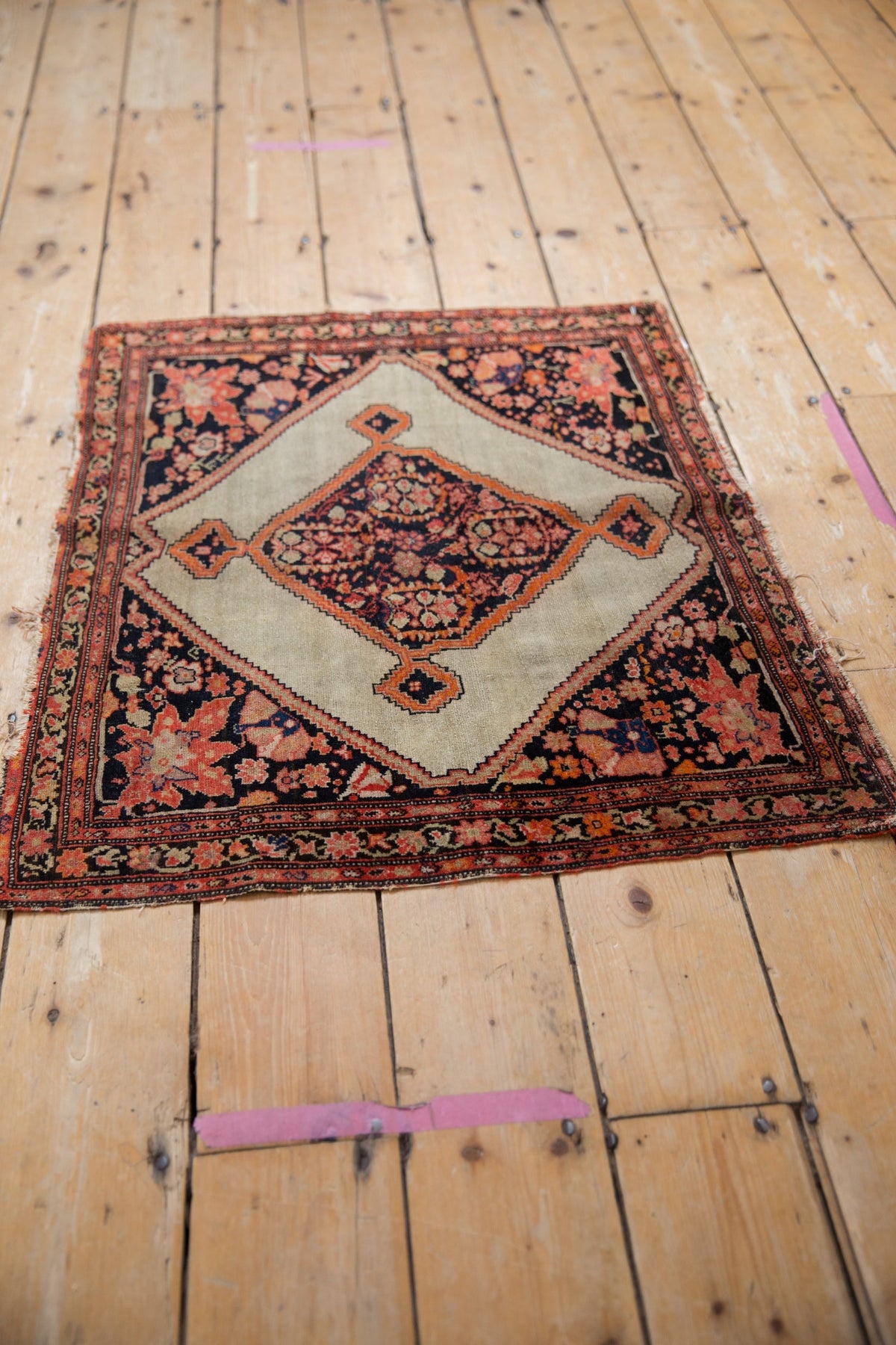 Old New House® 2.5x3 Antique Fine Malayer Square Rug - Rugs