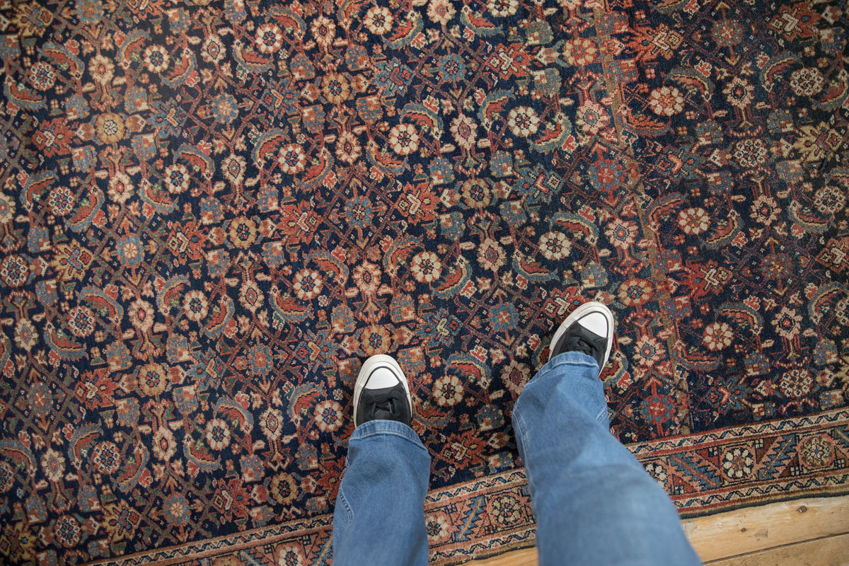 4.5x6.5 Antique Fine Malayer Rug - Sold - by Old New House® (image 2 of 11) | Heavy Bass & Prosody