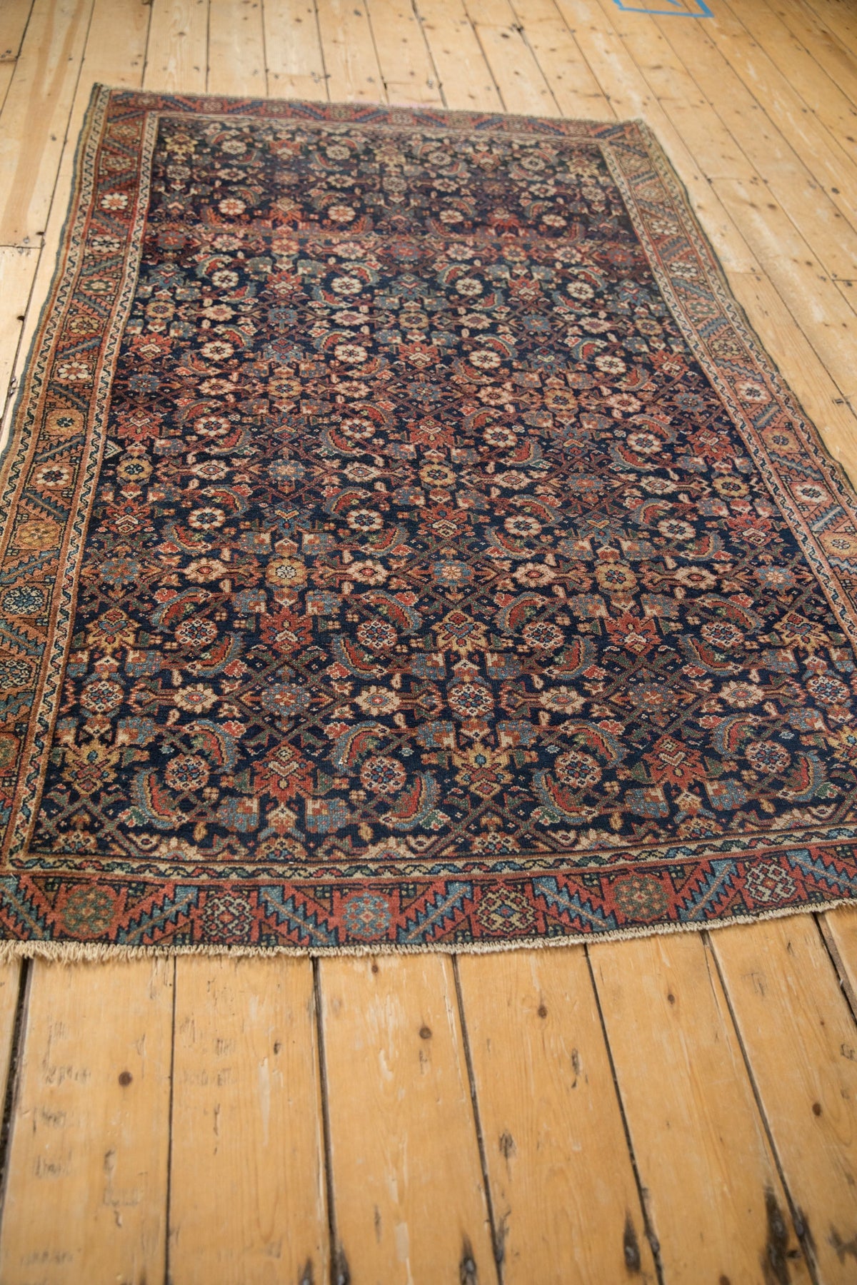 4.5x6.5 Antique Fine Malayer Rug - Sold - by Old New House® (image 7 of 11) | Heavy Bass & Prosody
