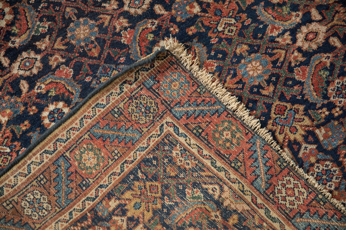 4.5x6.5 Antique Fine Malayer Rug - Sold - by Old New House® (image 11 of 11) | Heavy Bass & Prosody