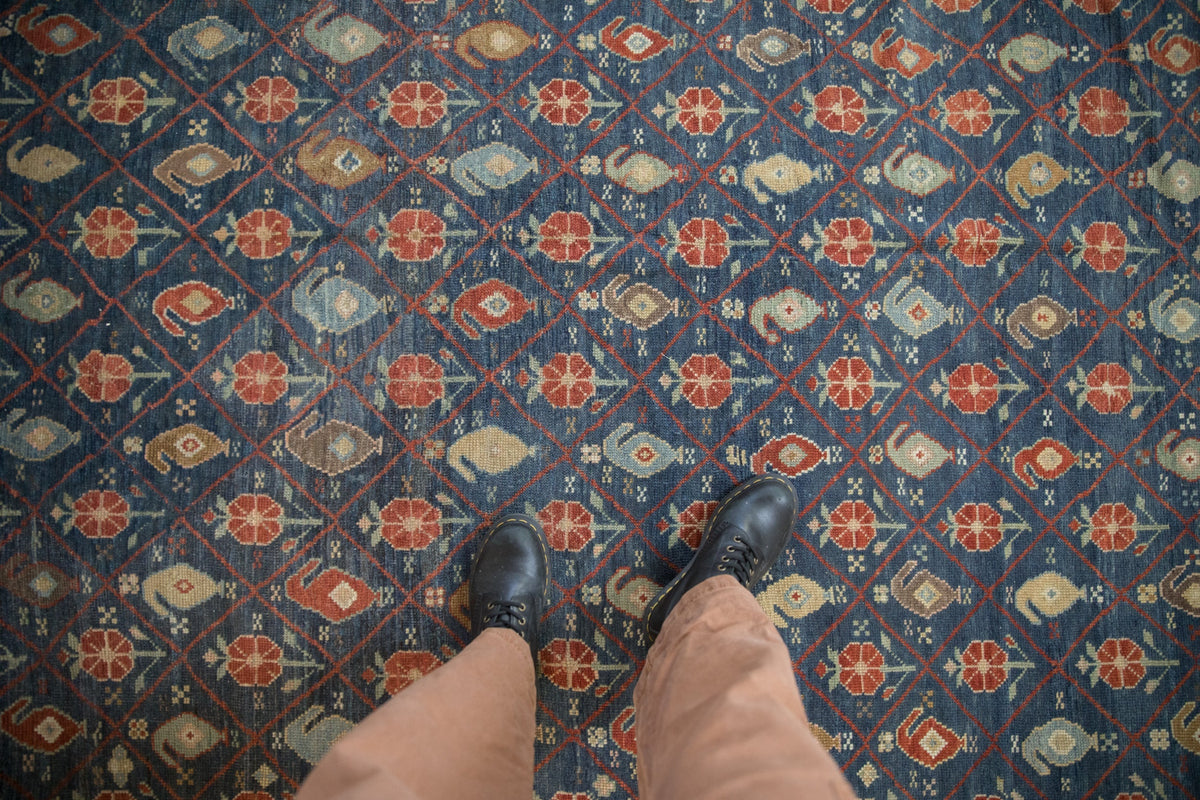 Old New House® 6.5x10.5 Antique Distressed Kurdish Carpet - Rugs