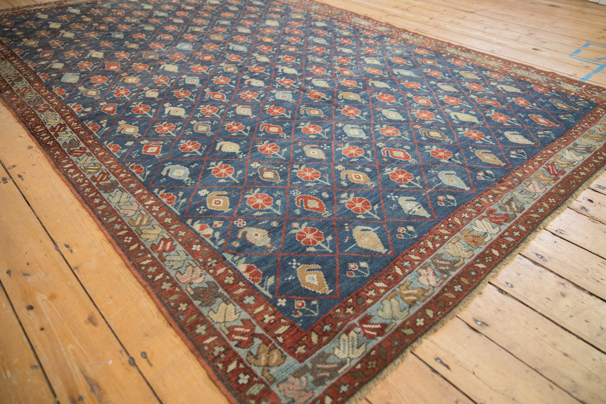Old New House® 6.5x10.5 Antique Distressed Kurdish Carpet - Rugs