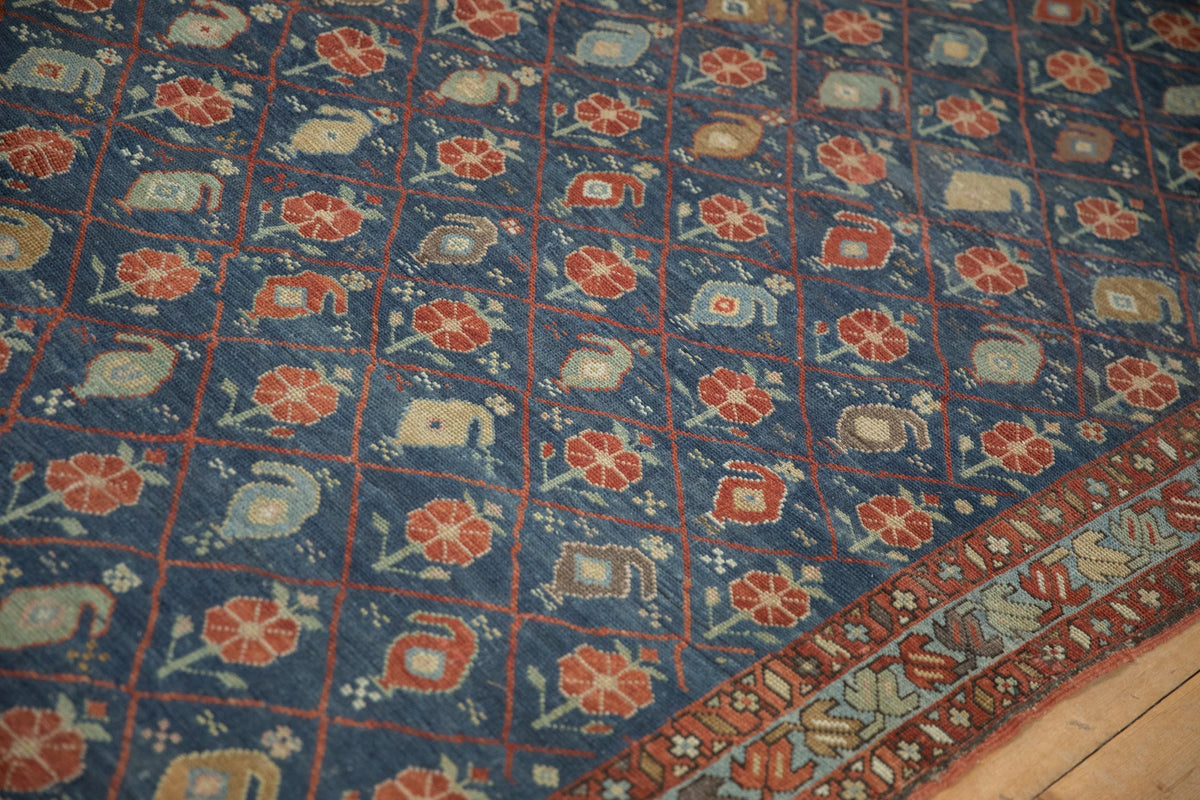 Old New House® 6.5x10.5 Antique Distressed Kurdish Carpet - Rugs