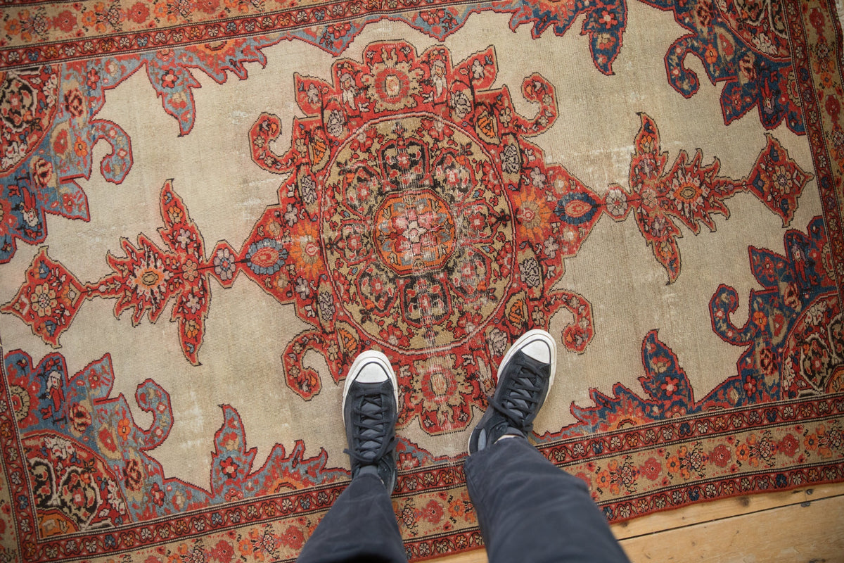 4x6 Antique Fine Malayer Rug - Rugs - by Old New House® (image 2 of 12) | Heavy Bass & Prosody