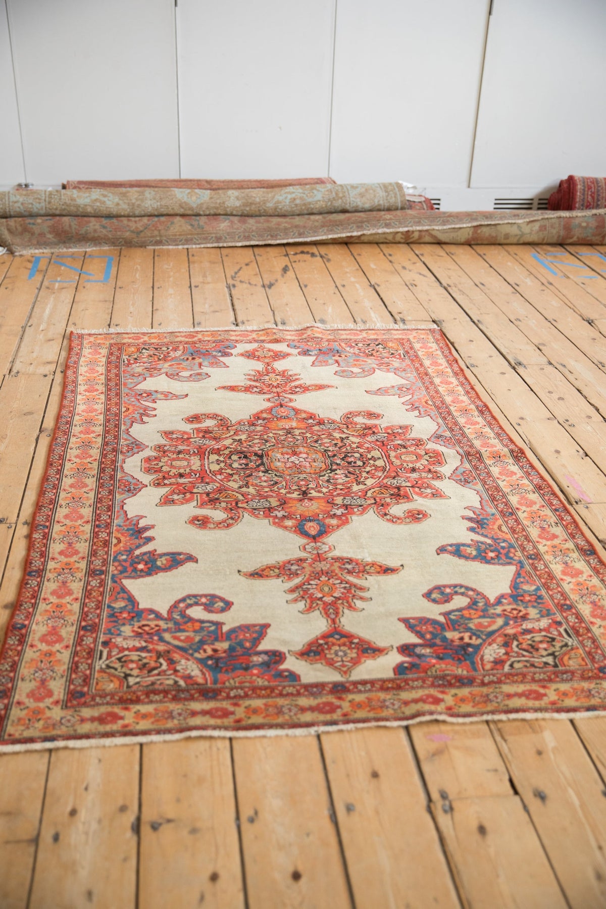 4x6 Antique Fine Malayer Rug - Rugs - by Old New House® (image 6 of 12) | Heavy Bass & Prosody