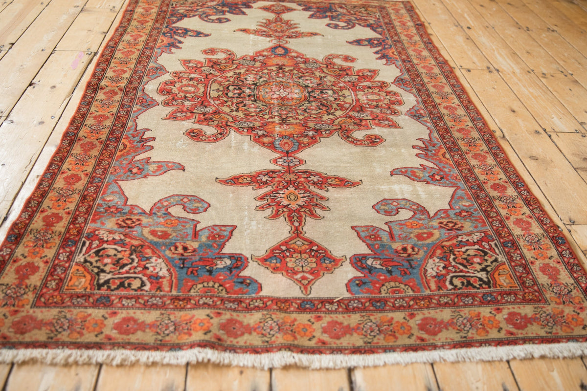 4x6 Antique Fine Malayer Rug - Rugs - by Old New House® (image 9 of 12) | Heavy Bass & Prosody