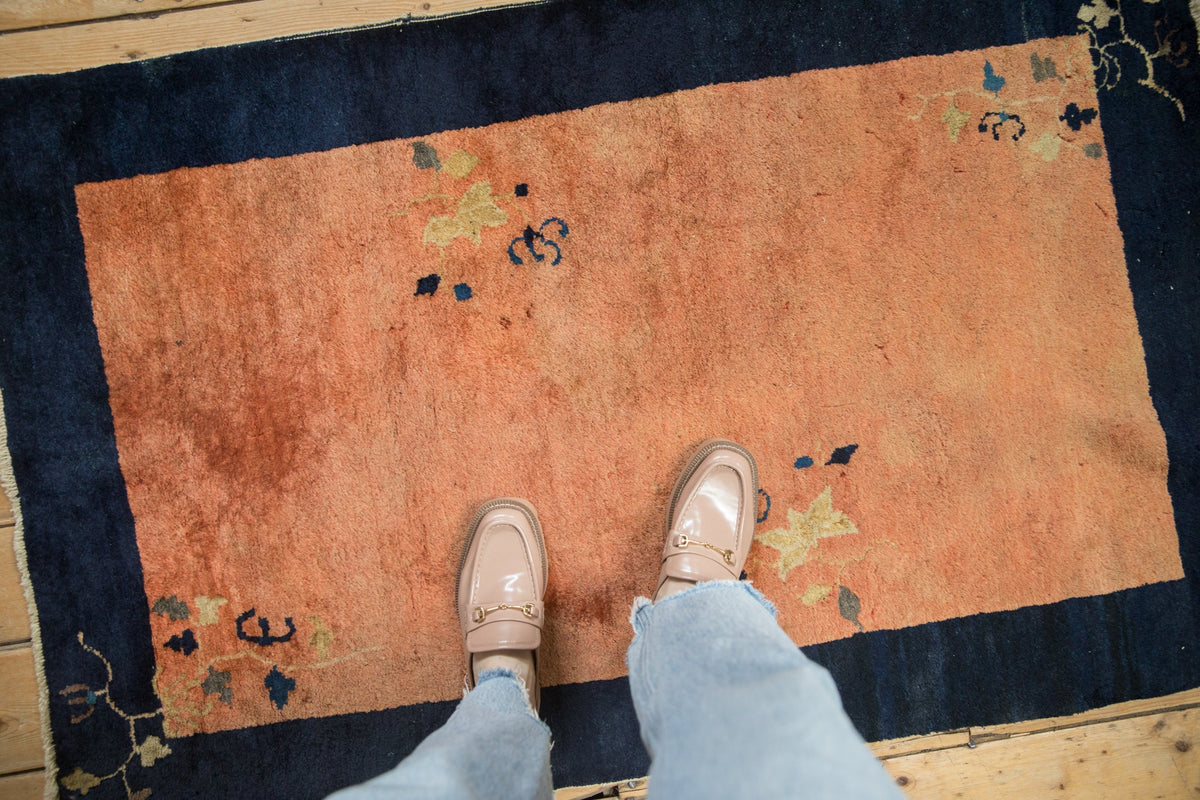Old New House® 3x5 Antique Peking Rug - Rugs