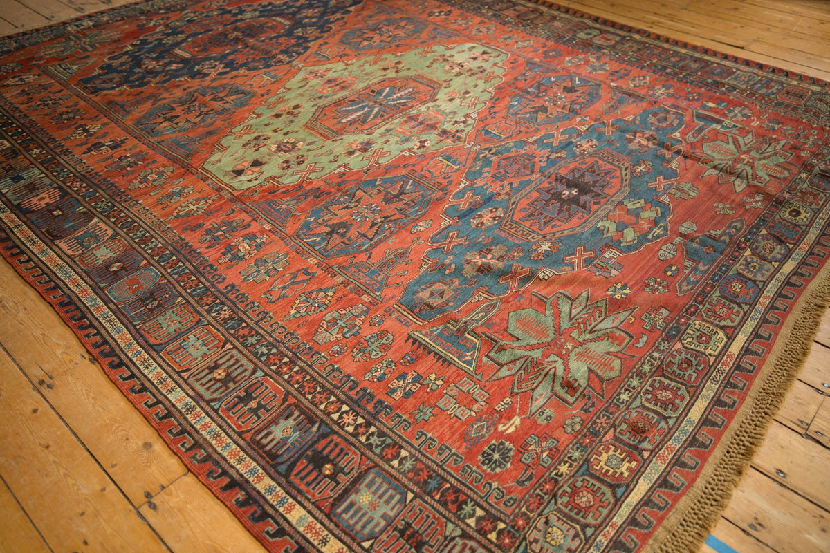 Old New House® 8.5x10.5 Antique Soumac Design Carpet - Rugs