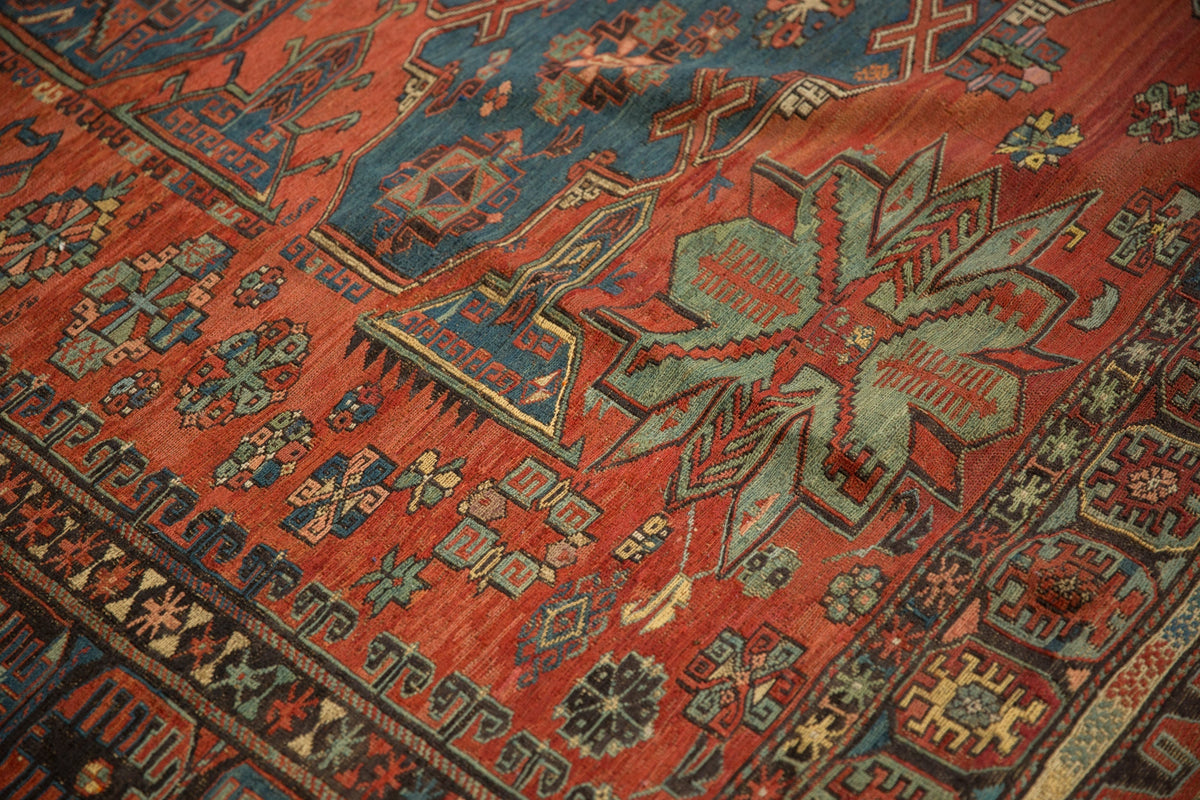 Old New House® 8.5x10.5 Antique Soumac Design Carpet - Rugs