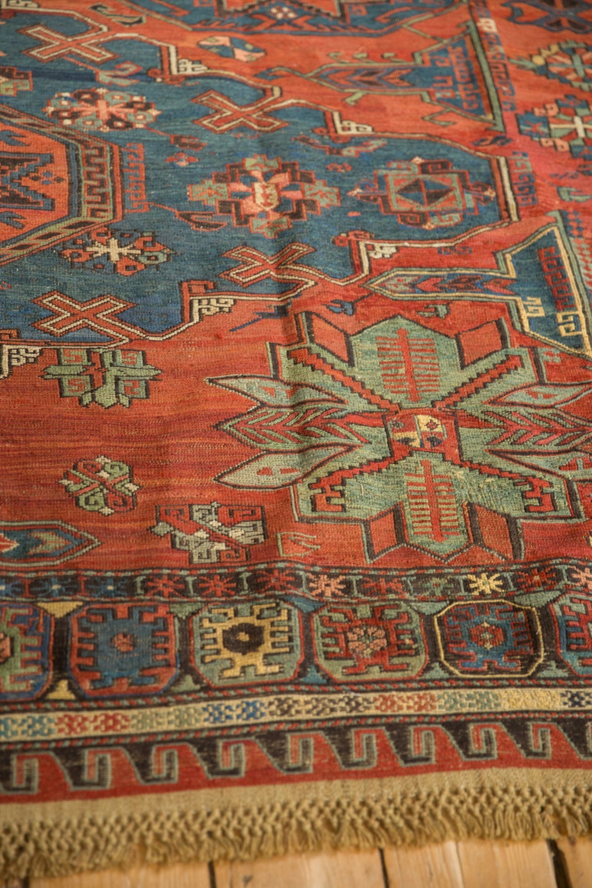 Old New House® 8.5x10.5 Antique Soumac Design Carpet - Rugs