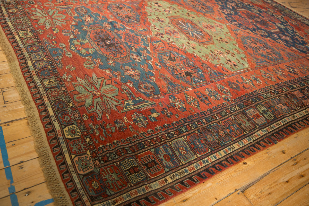 Old New House® 8.5x10.5 Antique Soumac Design Carpet - Rugs