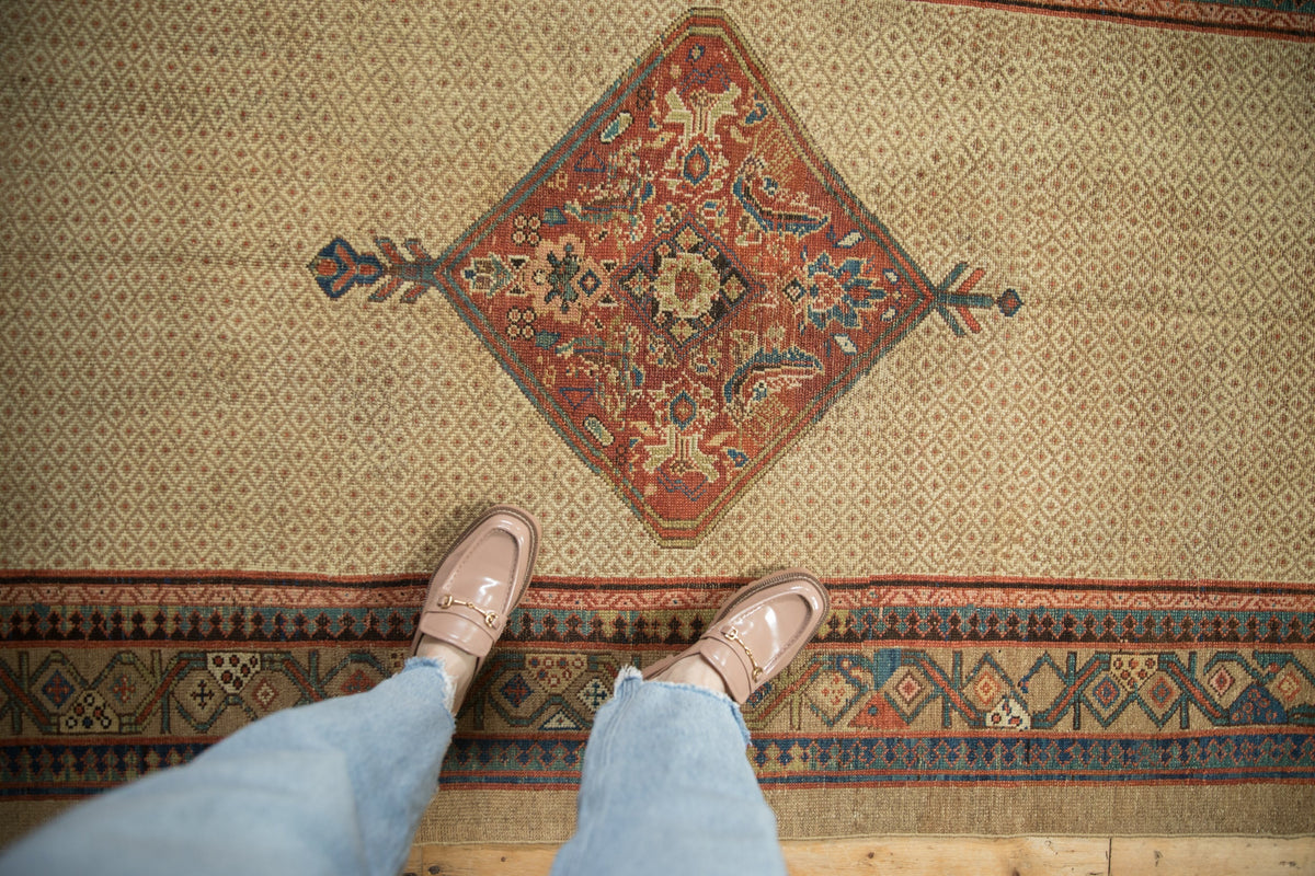 Old New House® 4.5x10 Antique Serab Rug Runner - Rugs