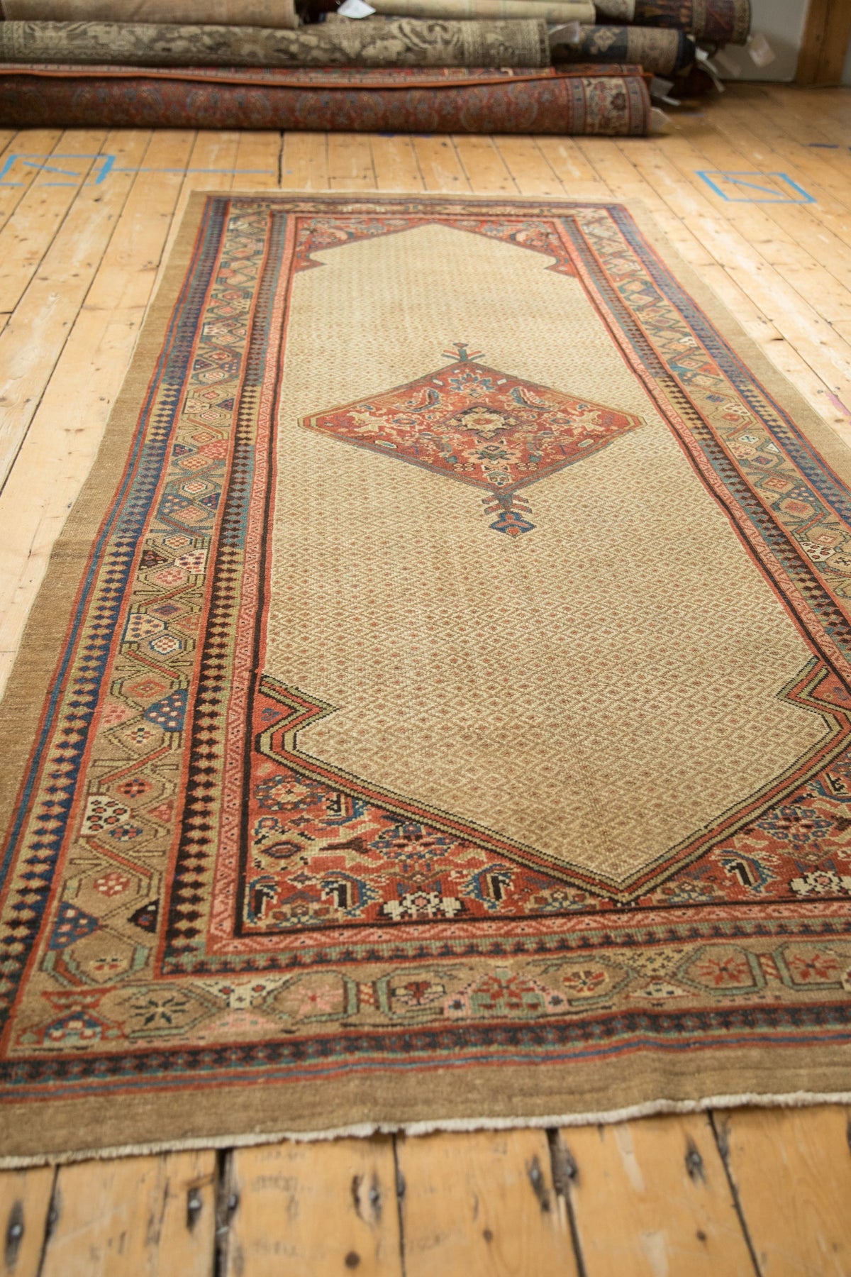 Old New House® 4.5x10 Antique Serab Rug Runner - Rugs