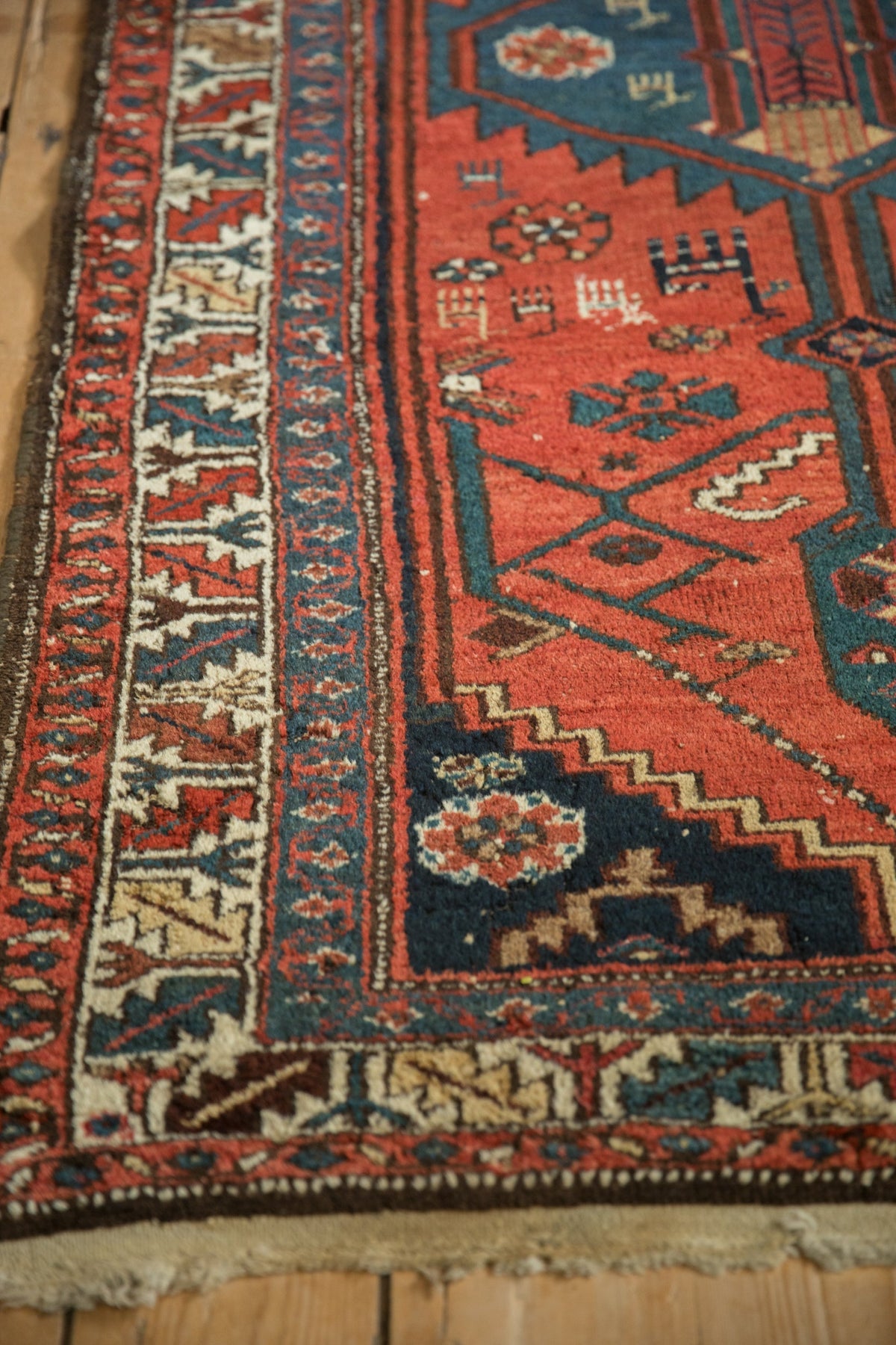 Old New House® 3.5x9 Vintage Kurdish Hamadan Rug Runner - Sold