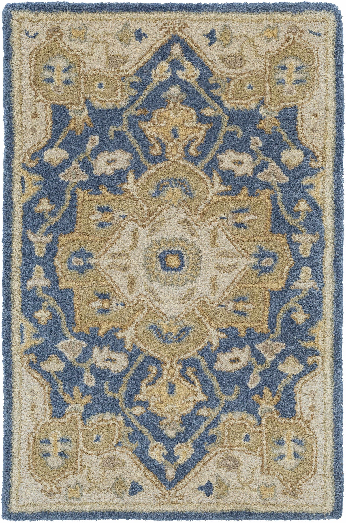Boutique Rugs Broomfield 1145 Hand Tufted Blue Wool Rug - Rugs