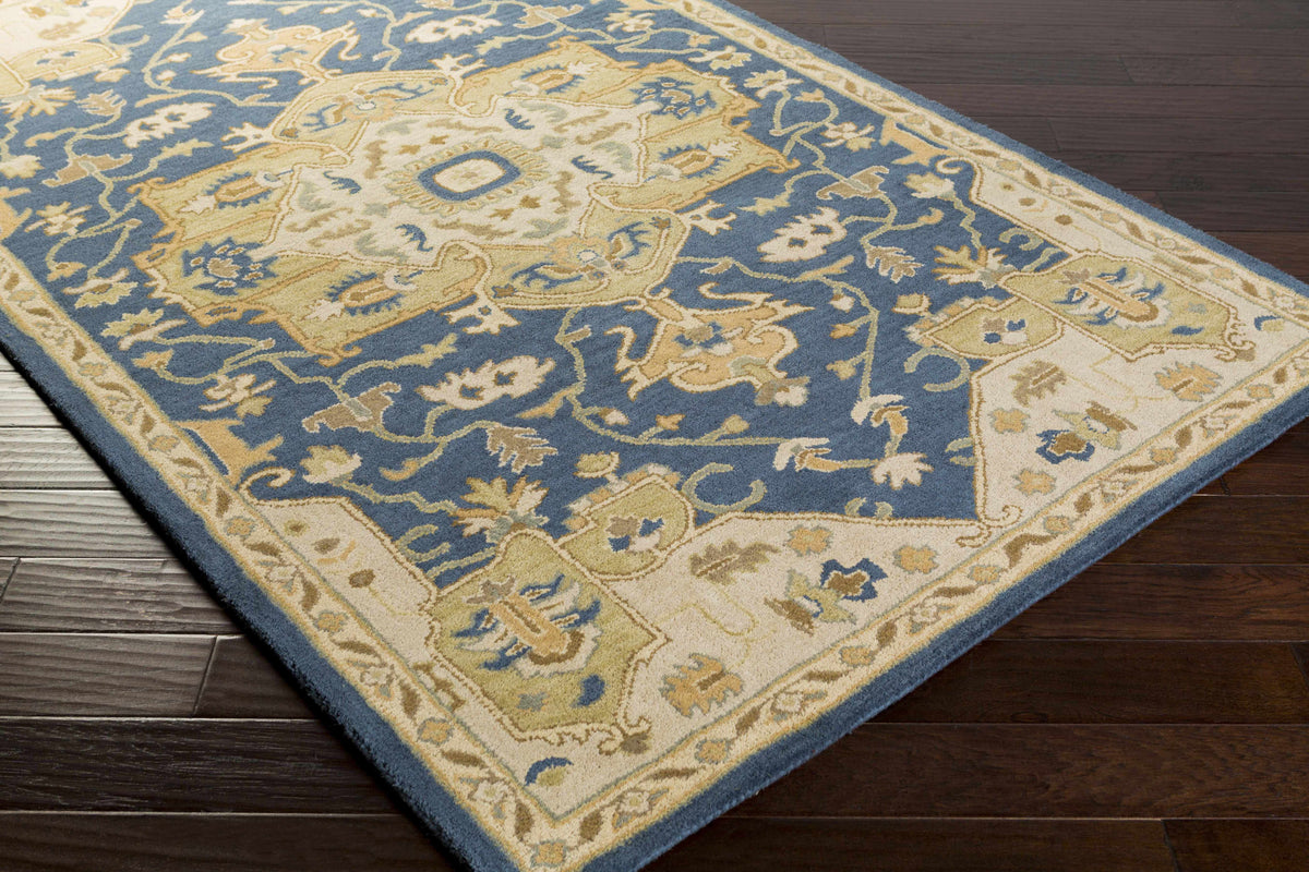 Boutique Rugs Broomfield 1145 Hand Tufted Blue Wool Rug - Rugs