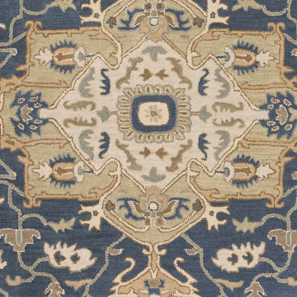 Boutique Rugs Broomfield 1145 Hand Tufted Blue Wool Rug - Rugs