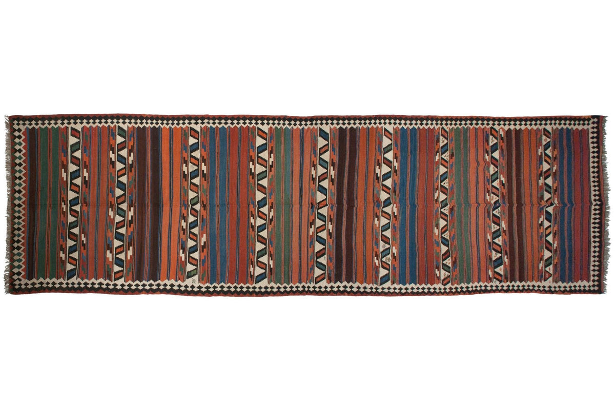 Old New House® Reserved 6x20 Antique Persian Kilim Carpet - Rugs
