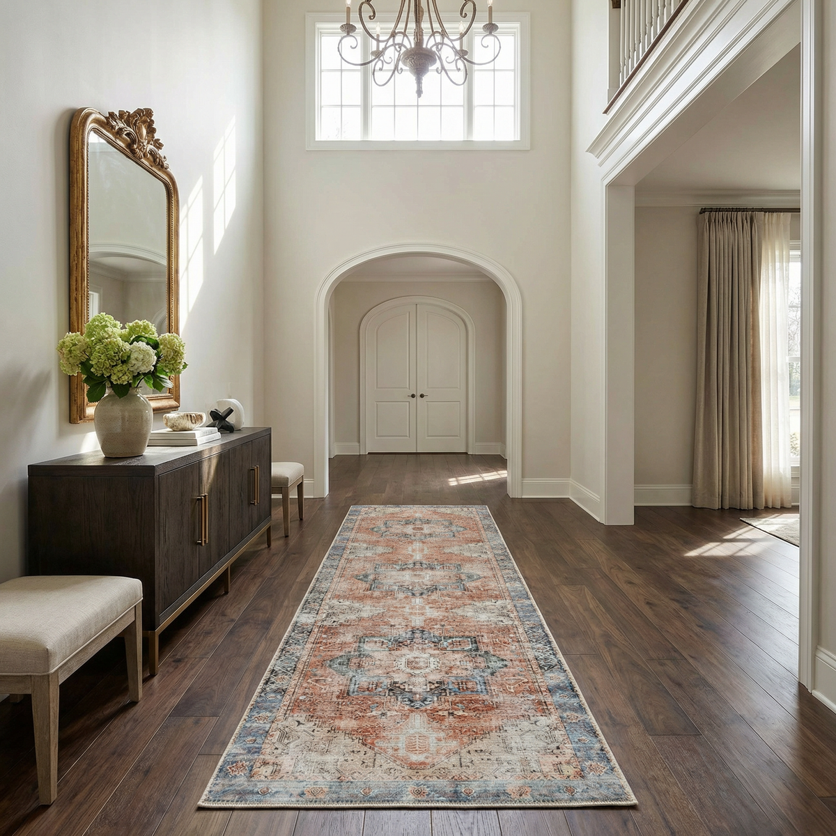 Boutique Rugs Rosman Distressed Washable Area Rug - Rugs
