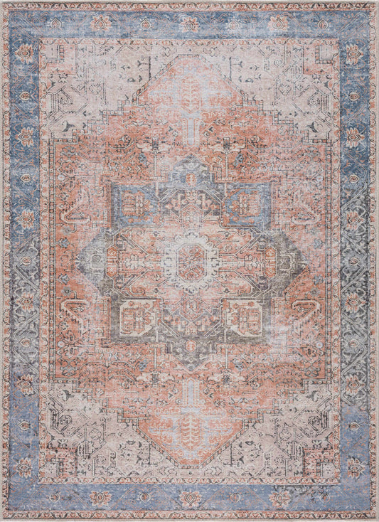 Boutique Rugs Rosman Distressed Washable Area Rug - Rugs